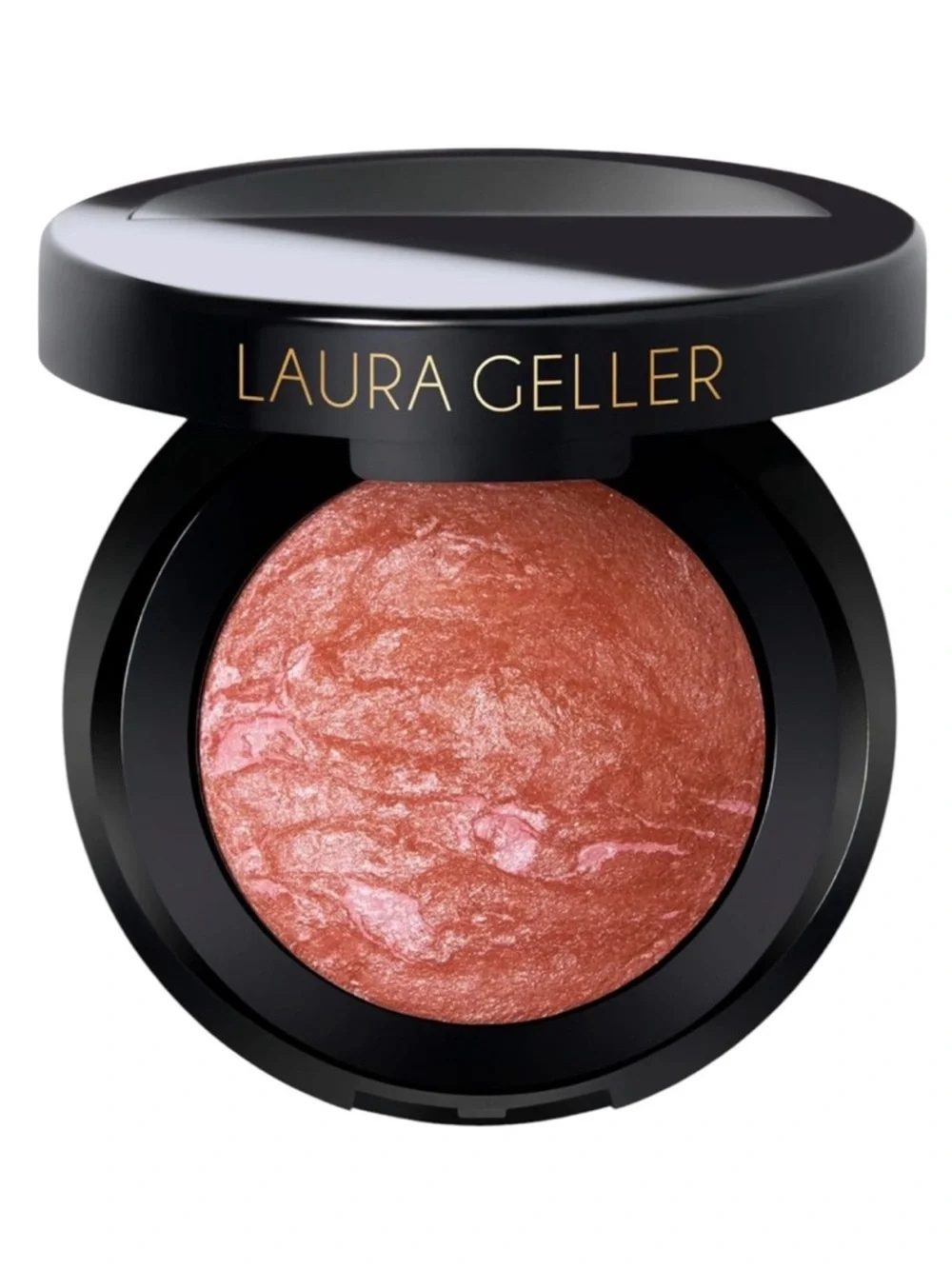 Laura Geller Baked Blush-n-Brighten Pink Grapefruit Full Size NWT Made in Italy